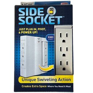 Side Socket with Built-in Surge Protection
